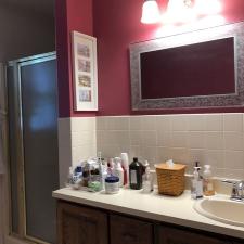 Master bathroom remodel in wallingford ct before 2